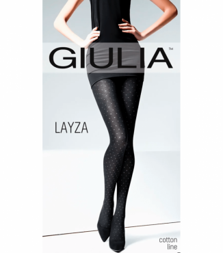 Фантазійні матові колготки LAYZA 120 (4)