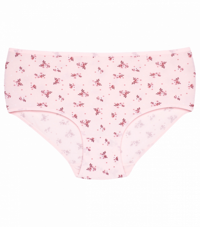 Жіночі труси великого розміру з квітковим малюнком