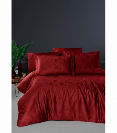 Комплект постельного белья Jacquard Satin Dark Series First Choice