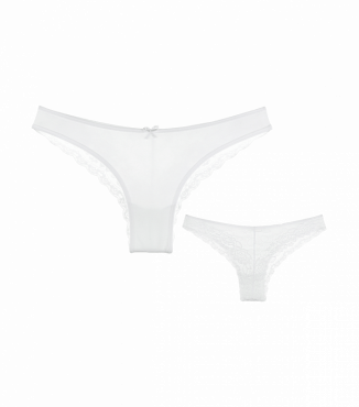 Білі жіночі бразиліани низька посадка