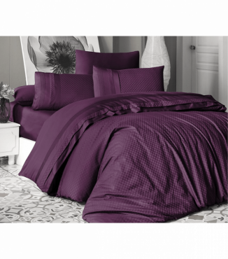 Комплект постільної білизни Deluxe Satin Dark Series First Choice