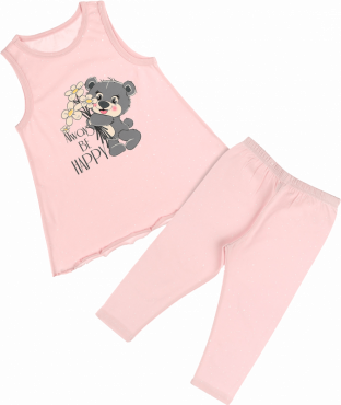 Пижама для девочки майка и капри