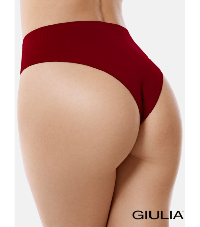Бесшовные женские трусики в рубчик BRASILIAN BRIEFS RIB - GIULIA