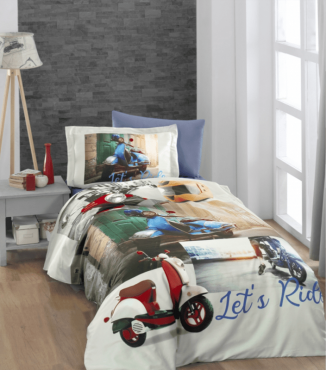 Комплект постільної білизни 3D Digital Satin Duvet Cover Set First Choice