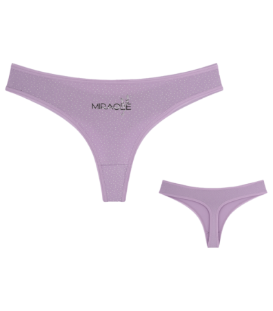 Женские стринги с принтом MIRACLE