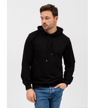 Базовое однотонное мужское худи