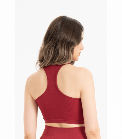 Жіноче безшовне спортивне бюстьє з U-подібним вирізом Formeasy