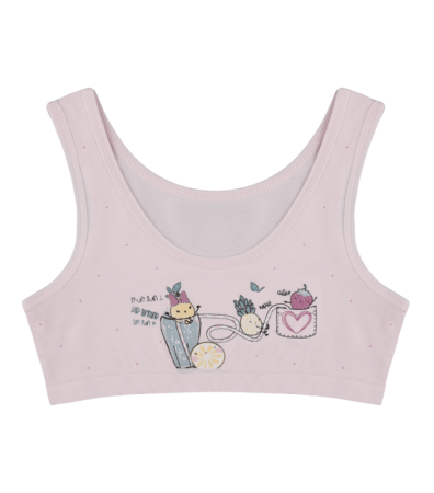 Топ для девочки с принтом Coctail