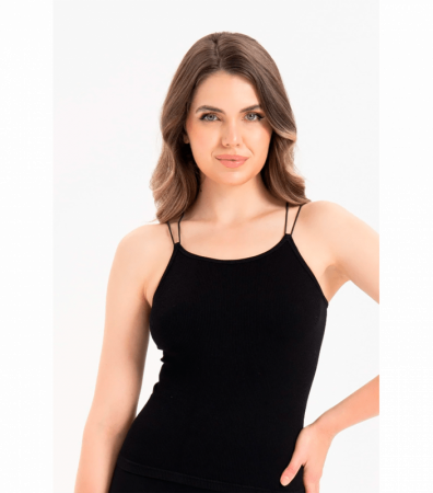 Женская бесшовная майка на тонких бретельках Formeasy