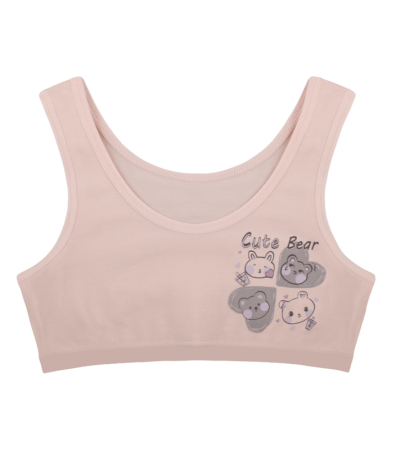 Топ для девочки с принтом Cute Bear