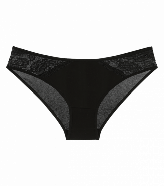 Чорні підліткові труси сліпи для дівчинки