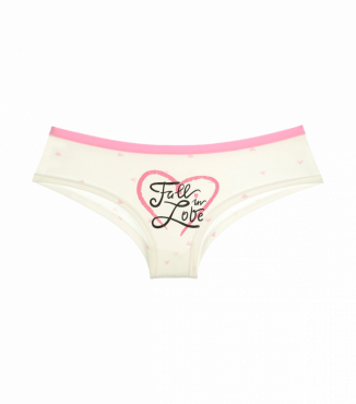 Труси шортики з принтом Fall in Love