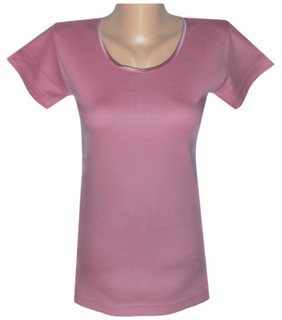 Класична футболка жіноча з коротким рукавом