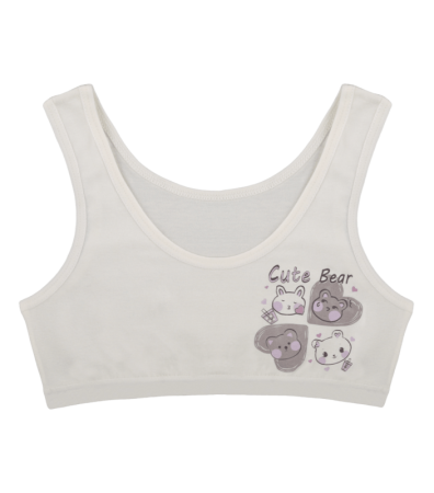 Топ для девочки с принтом Cute Bear