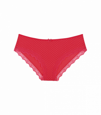 Жіночі труси шортики з ажурною смужкою