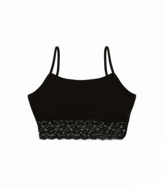 Ажурний чорний топ Donella