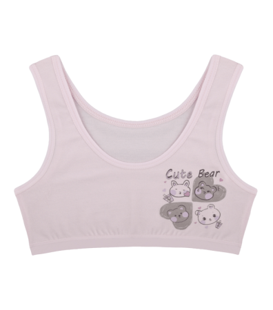 Топ для девочки с принтом Cute Bear