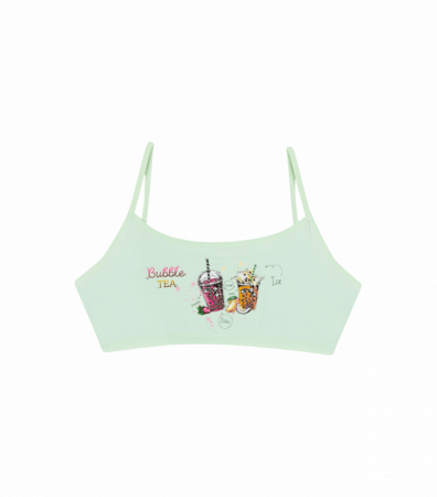 Подростковый топ с принтом Bubble TEA