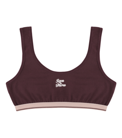 Підлітковий топ з написом Sweet Lady на широких бретельках