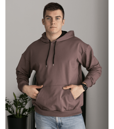 Мужское худи OVERSIZE спущенное плечо