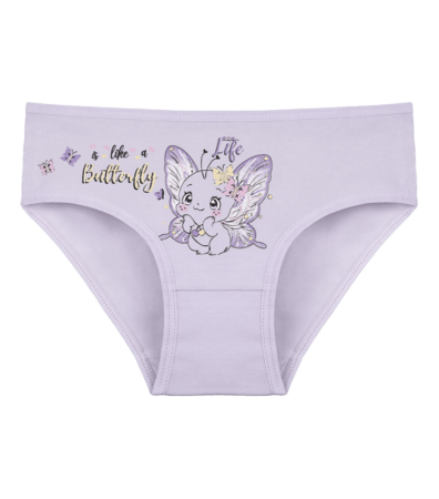 Трусы слипы для девочки с принтом ButterFly