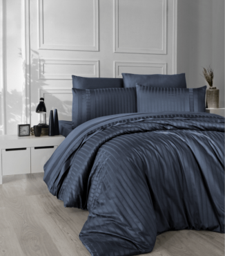 Комплект постільної білизни Deluxe Satin Dark Series First Choice