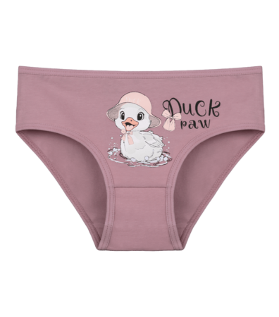 Труси сліпи для дівчинки з принтом DUCK paw