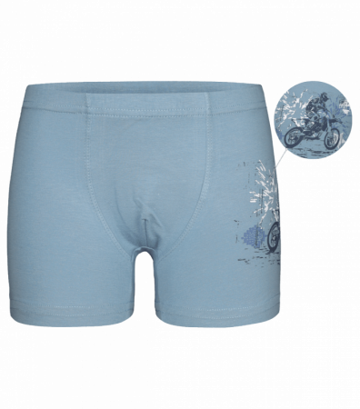 Дитячі труси боксери для хлопчика з принтом Мото