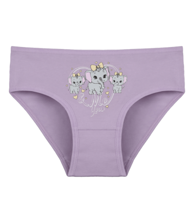 Труси сліпи для дівчинки з принтом Слоненята