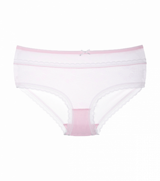 Женские трусы слипы с кружевом