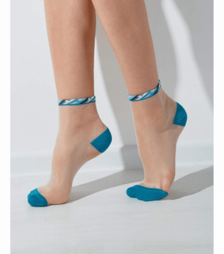 Фантазийные женские носки из синтетической мононити