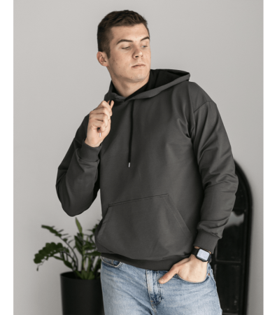 Мужское худи OVERSIZE спущенное плечо