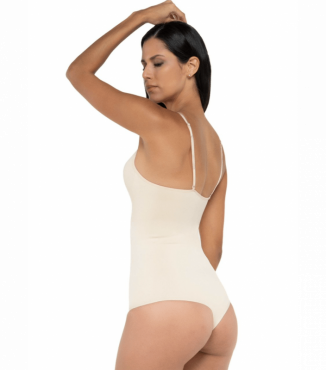 Корректирующее боди с трусиками-стринги