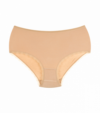 Віскозні жіночі труси з мереживом