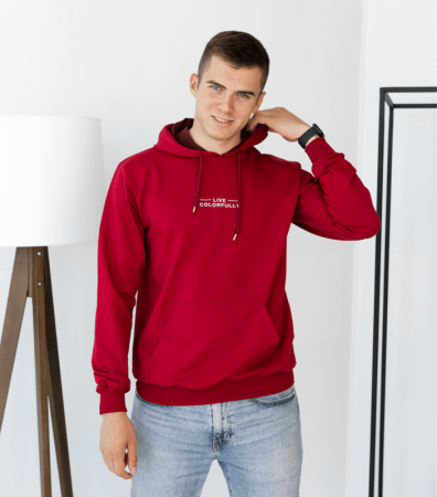 Худи с принтом LIFE