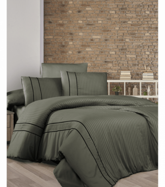 Комплект постельного белья Deluxe Satin Dark Series First Choice