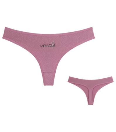 Женские стринги с принтом MIRACLE