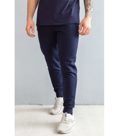 Чоловічі штани зі швами на манжетах