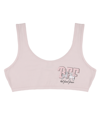 Подростковый топ с принтом Best Friend Forever на широких бретельках