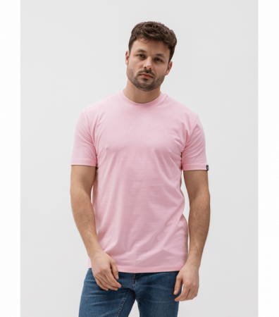 Чоловіча однотонна футболка