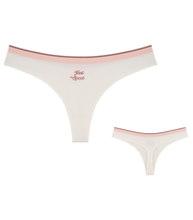 Жіночі стрінги з принтом