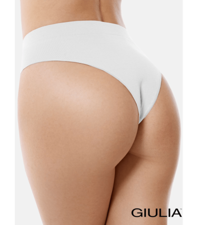Безшовні жіночі трусики в рубчик BRASILIAN BRIEFS RIB - GIULIA