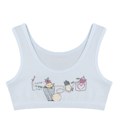 Топ для девочки с принтом Coctail