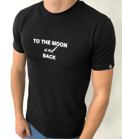Чоловіча футболка з написом MOON