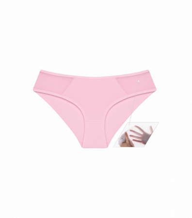 Подростковые трусы слипы для девочки однотонные