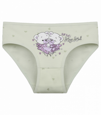 Дитячі сліпи для дівчинки з принтом Bear Hug