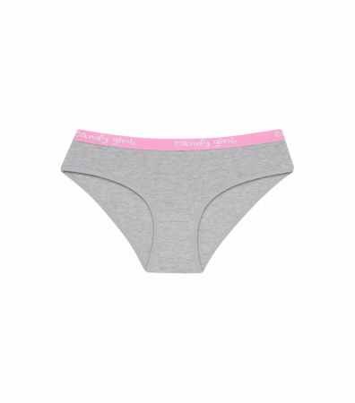 Подростковые трусы слипы для девочки однотонные