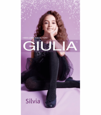 Детские колготки из микрофибры с люрексом SILVIA 60 (1)
