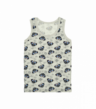 Детская классическая майка для мальчика с рисунком