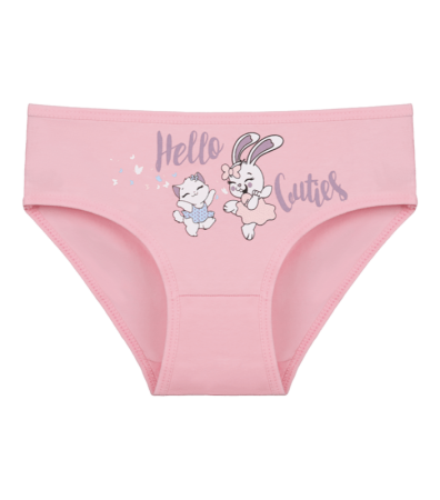 Трусы слипы для девочки с принтом Hello Cuties